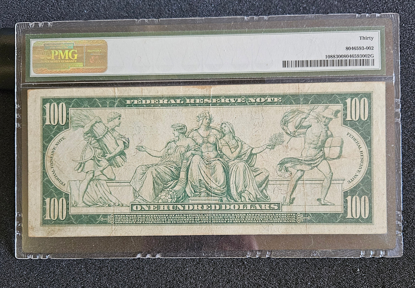 1914 $100 Federal Reserve Note NY