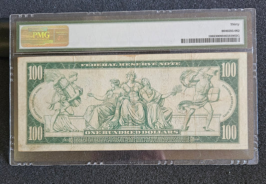 1914 $100 Federal Reserve Note NY
