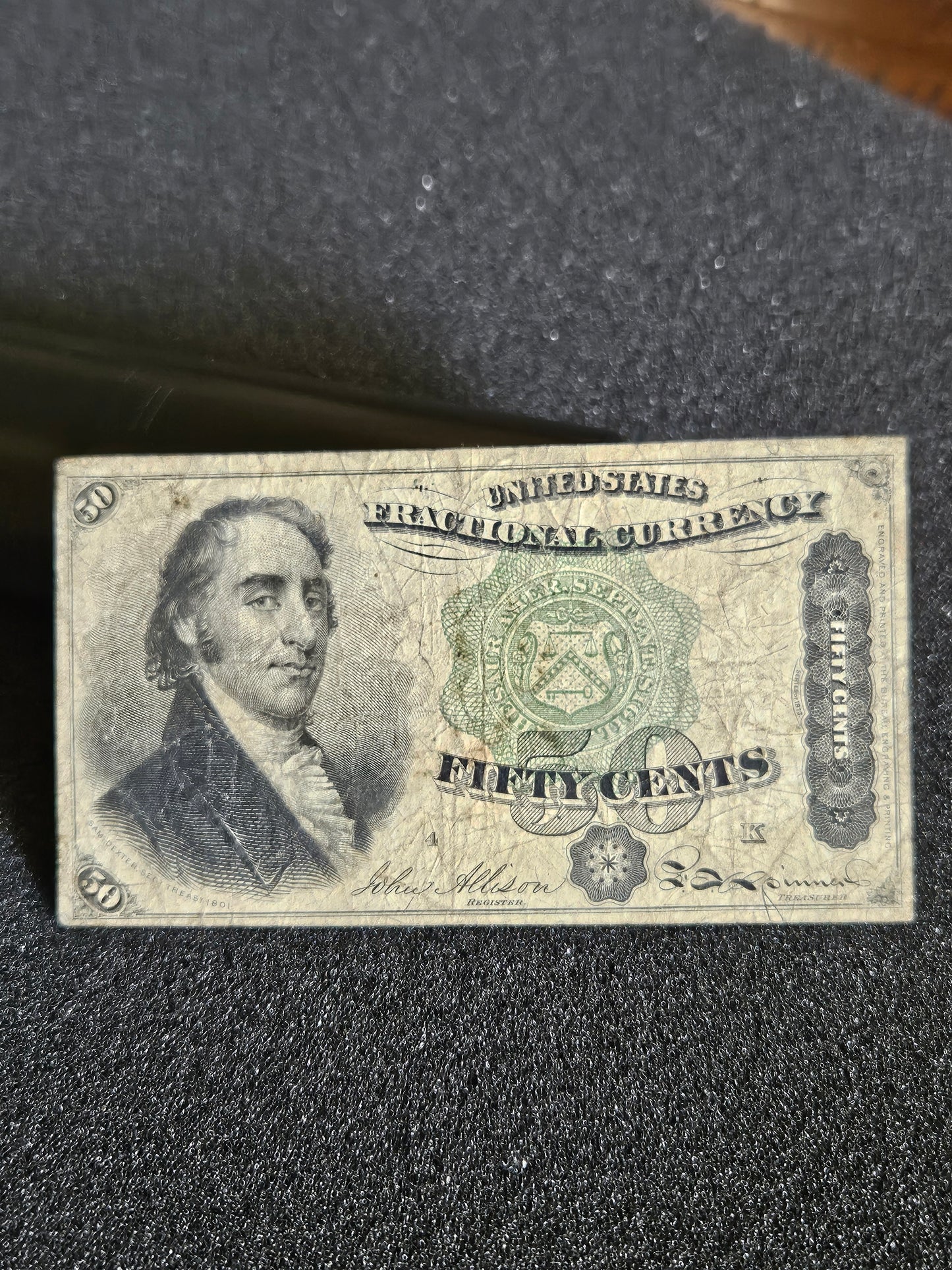 1873 U.S. Fractional 50c