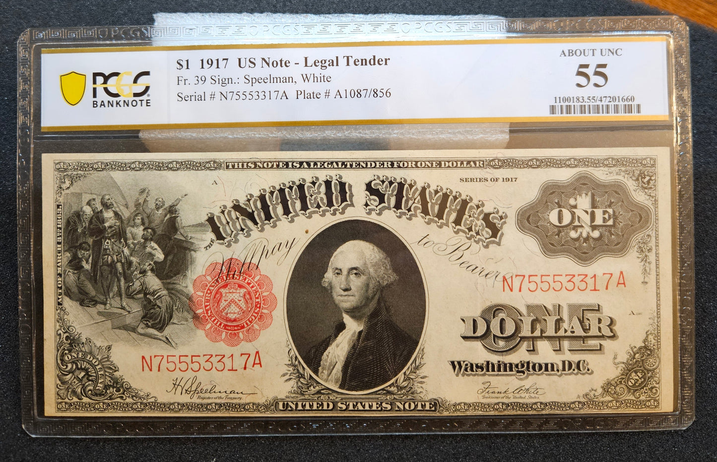 1917 $1 Legal Tender