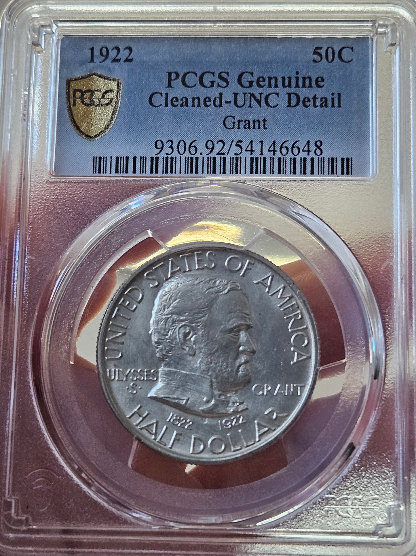 1922 Grant Half Dollar