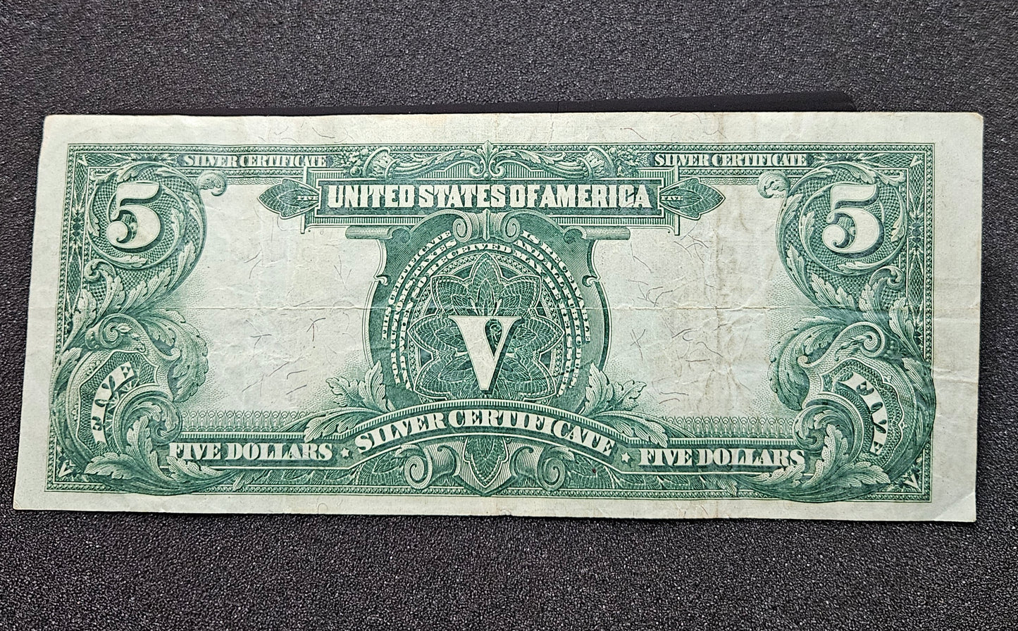 1899 $5 Silver certificate