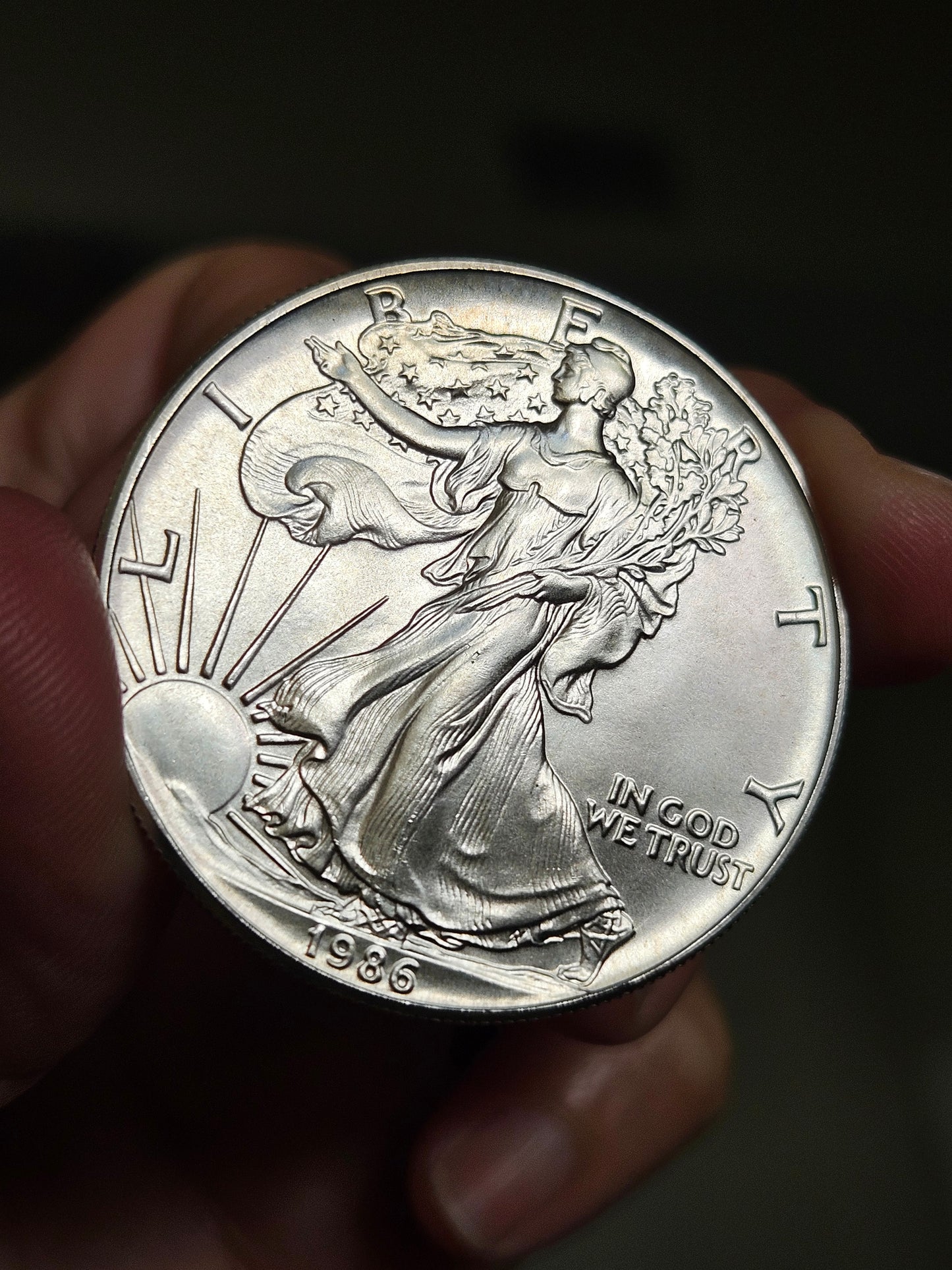 1986 Silver Eagle