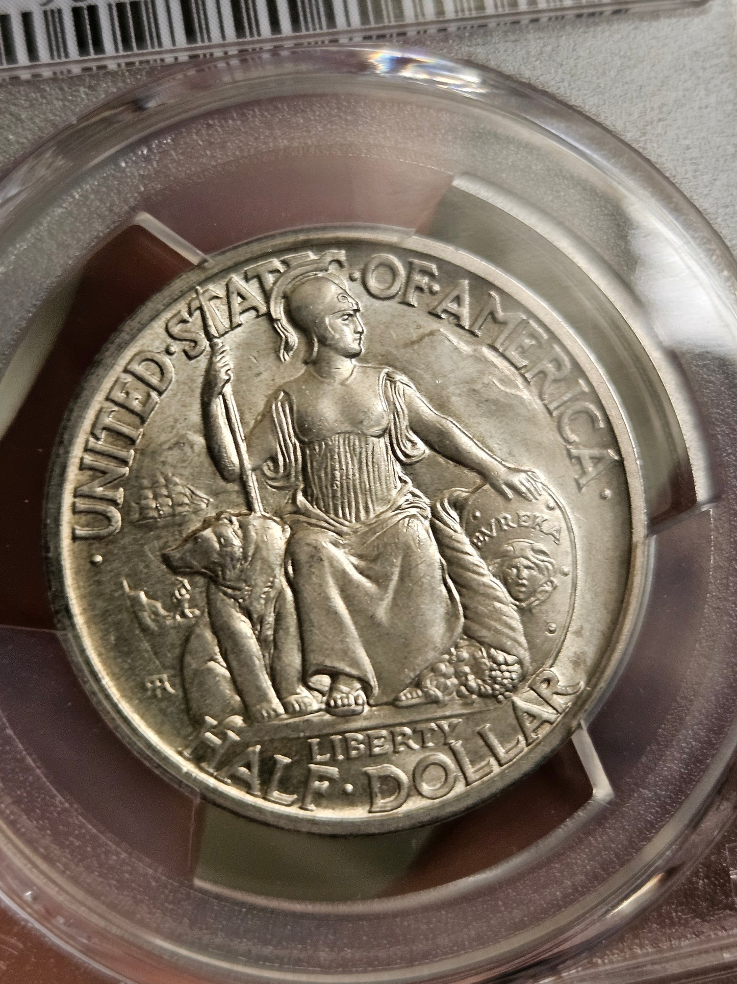 1935 S 50c San Diego Commemorative  .