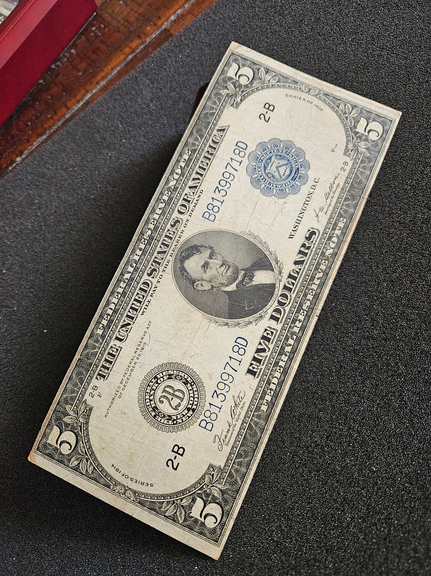1914 Federal Reserve Note