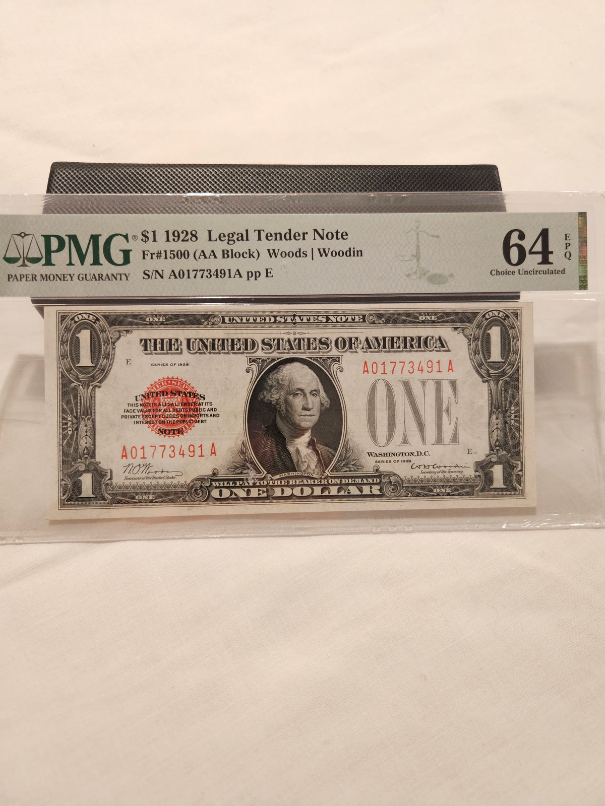 1928 $1 Red Seal