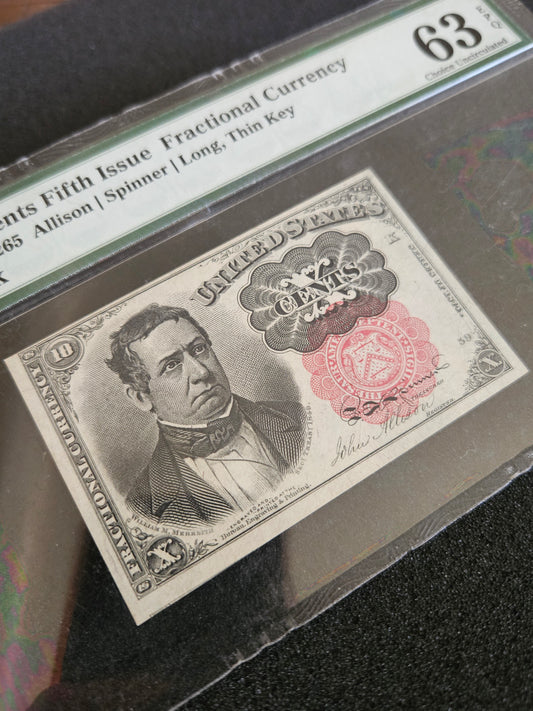 Fractional Currency 10c 5th issue