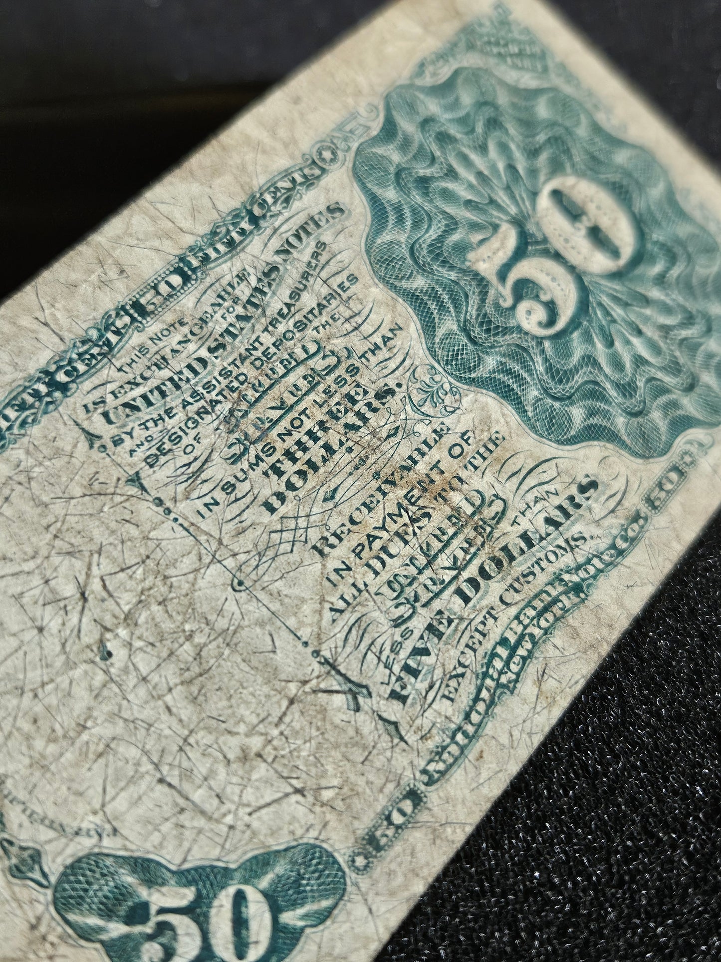 1873 U.S. Fractional 50c