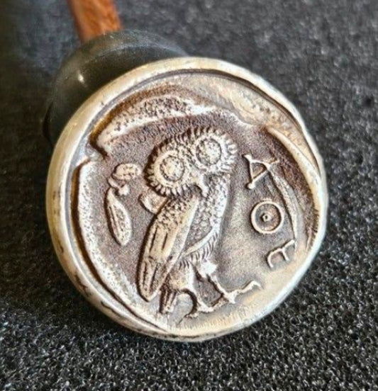 Athens Owl by MK Barz