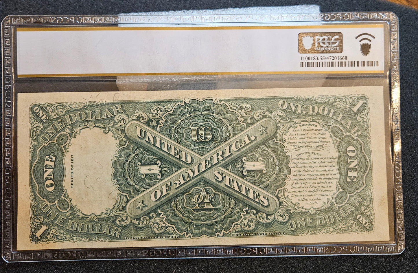 1917 $1 Legal Tender