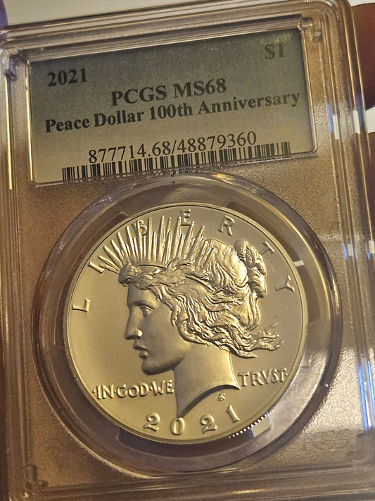 2021 Peace Dollar