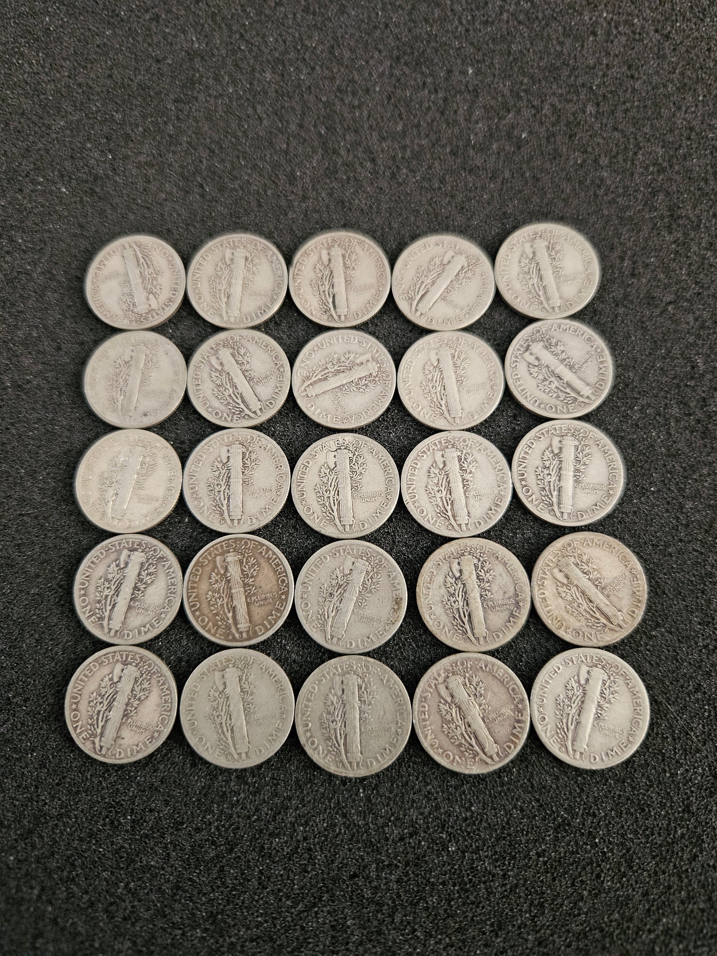 Mercury Dimes 90% silver