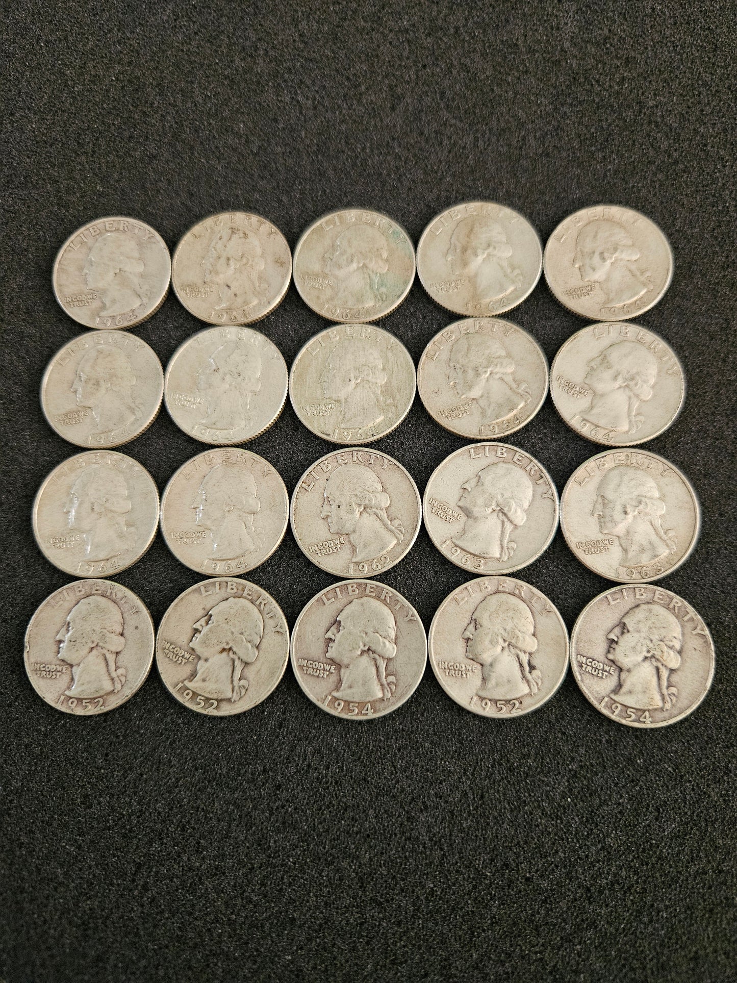Washington Quarters 90% Silver