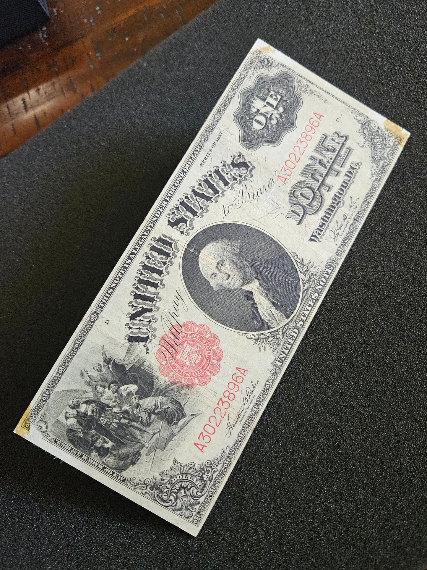1917 $1 Legal Tender ( Sawhorse )