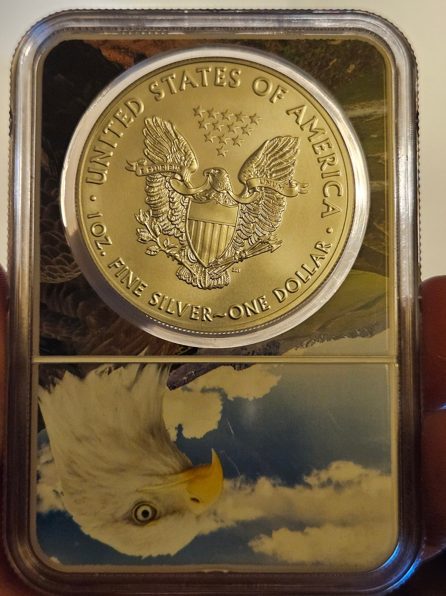 2021 American Silver Eagle T-1