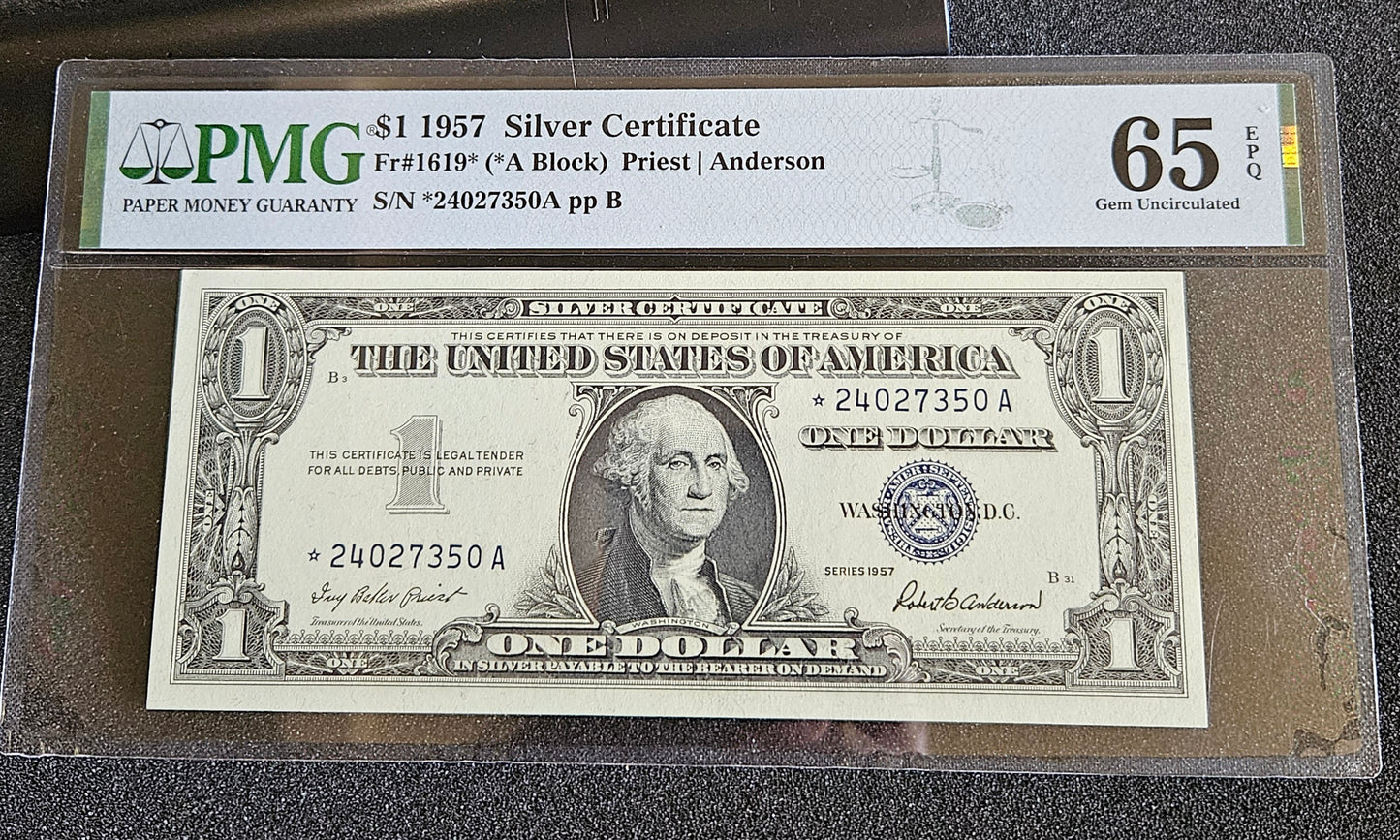 1957 $1 Silver Certificate