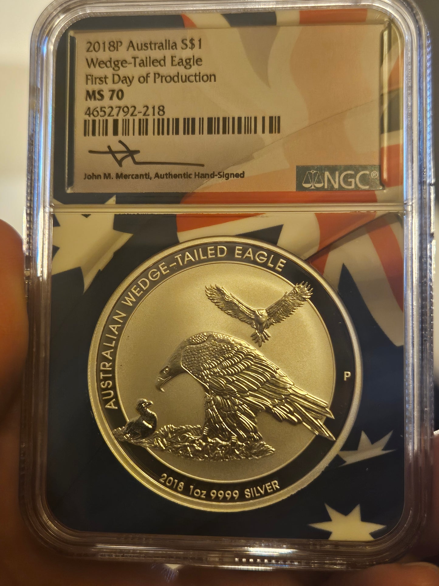2018P Australia $1